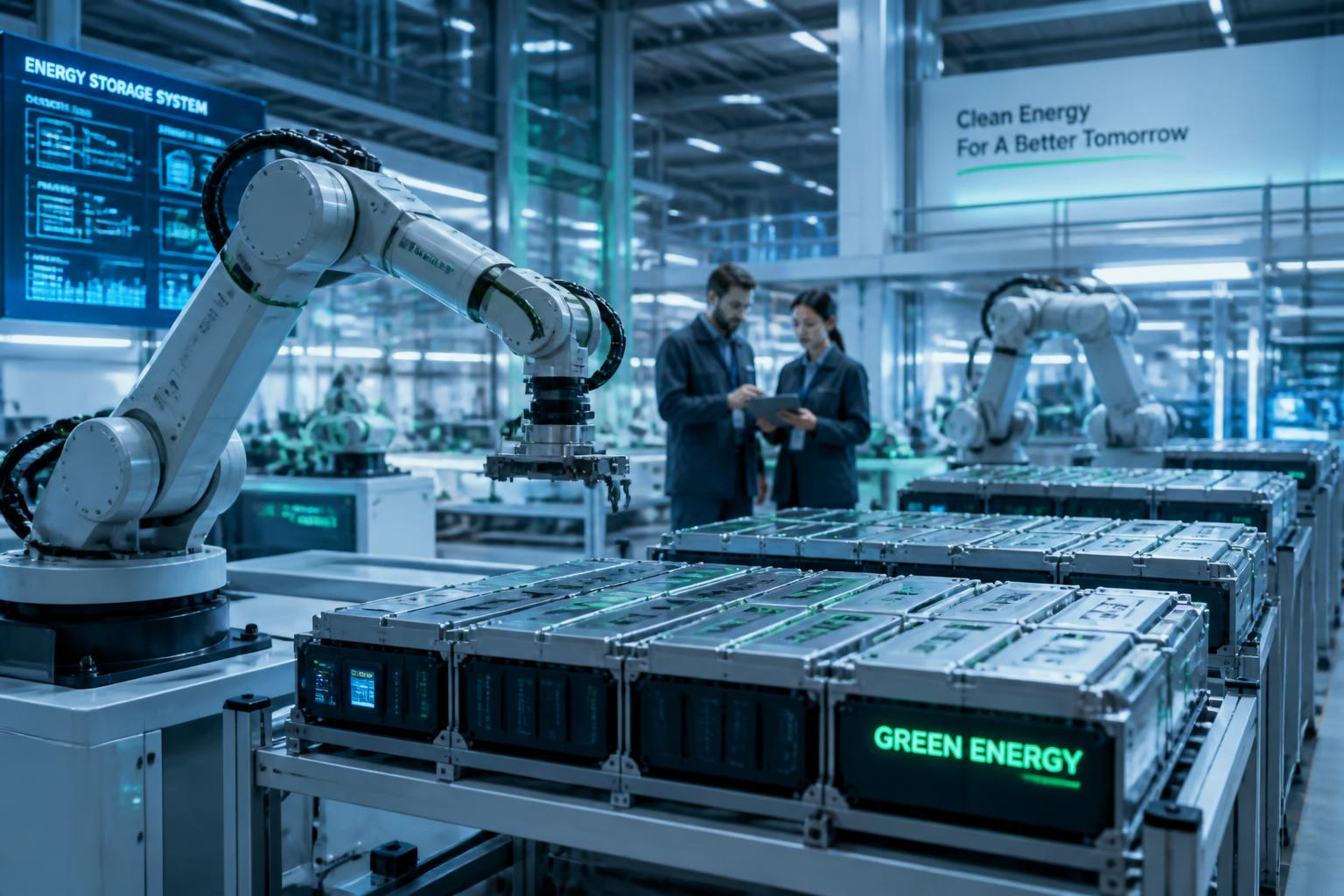 Industrial facility with automated equipment and monitoring systems